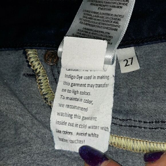 Rich & Skinny Skinny Jean's or Jeggings Size 27 - Picture 8 of 8